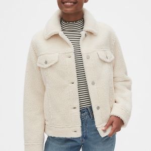 Gap Icon Sherpa Jacket XL NWT